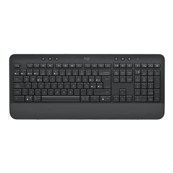 TECLADO LOGITECH K650 SIGNATURE MEMBRANA INALÁMBRICO BLUETOOTH ESPAÑOL 920-010910 NEGRO