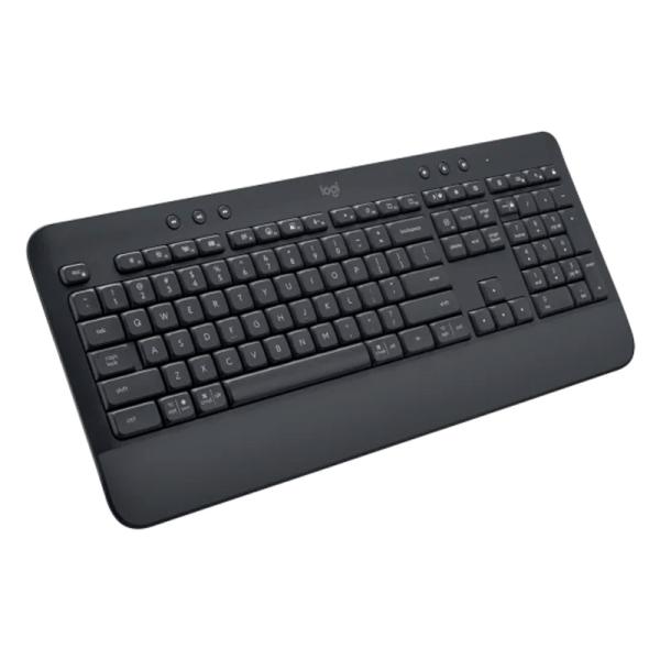 TECLADO LOGITECH K650 SIGNATURE MEMBRANA INALÁMBRICO BLUETOOTH ESPAÑOL 920-010910 NEGRO