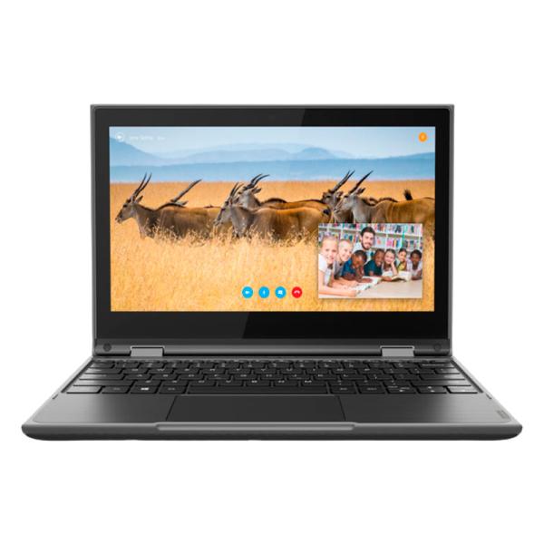LAPTOP LENOVO 81M90001US 11.6" 2-EN-1 CONVERTIBLE 300E CELERON N4100 64GB EMMC 4GB WIN 10 PRO-ENGLISH
