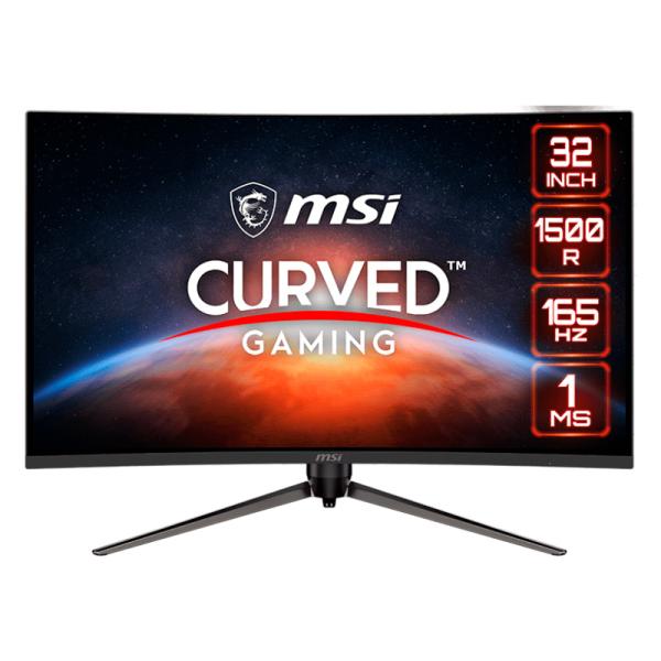 MONITOR 32" MSI OPTIX AG321CR 1920 X 1080 HD CURVO 1MS 165HZ DISPLAY PORT HDMI USB + MOUSE GAMING GM08 + DS51 HEADSET