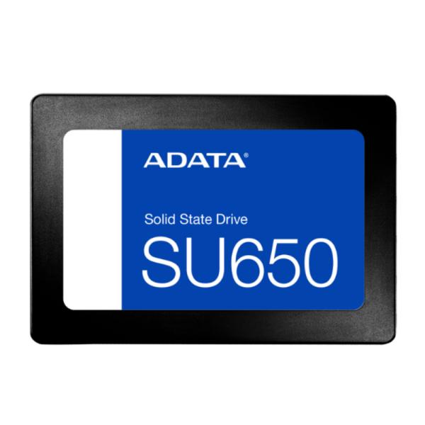 HD INTERNO SOLIDO 1TB ADATA SU650 2.5" SATA III 520MB/S / 450MB/S ASU650SS-1TT-R NEGRO