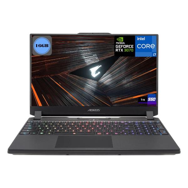 LAPTOP GIGABYTE  AORUS 15 XE4-73LA514SFHD 360HZ 15.6" I7-12700H 16GB (8GB X 2) 1TB T.V. GEFORCE RTX3070TI 8GB WIN 11 HOME-SPANISH