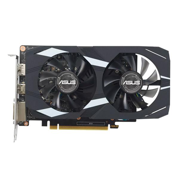 TARJETA DE VIDEO ASUS DUAL GEFORCE GTX 1650 4GB GDDR6 EVO 1620 MHZ 90YVEZE-M0AA00 NEGRO