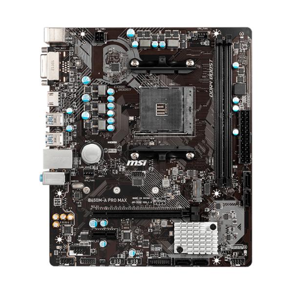 TARJETA MADRE MSI B450M-A PRO MICRO-ATX DDR4 911-7C52-030 NEGRO