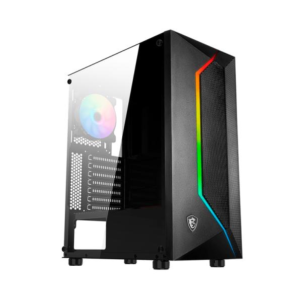 CASE GAMER MSI MAG VAMPIRIC 100R 2XUSB 2.0 1XUSB3.0 1X 120MM ARGB FAN 306-7G07R25-809