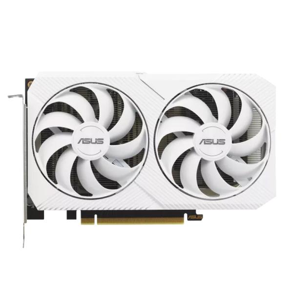 TARJETA DE VIDEO ASUS DUAL GEFORCE RTX 3060 WHITE OC EDITION 12GB GDDR6 1867 MHZ 90YV0GB9-M0AA00 BLANCO