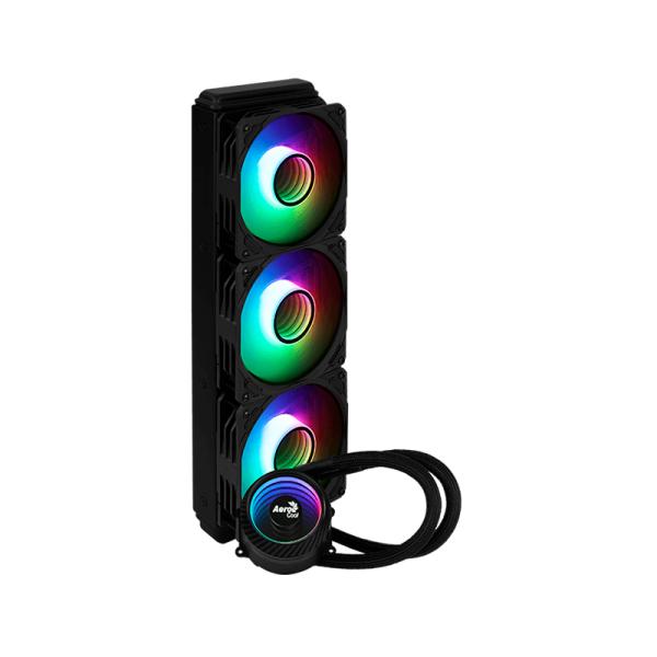 ENFRIAMIENTO LIQUIDO RGB AEROCOOL MIRAGE L360 AIO 360MM ACLA-MR36117.73 NEGRO