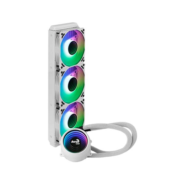 ENFRIAMIENTO LIQUIDO RGB AEROCOOL MIRAGE L360 WHITE AIO 360MM ACLA-MR36127.72 BLANCO