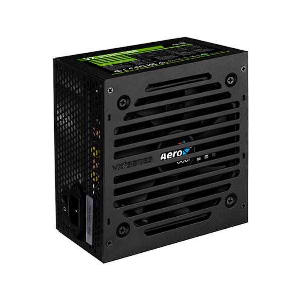 FUENTE DE PODER AEROCOOL VX PLUS 500W SIN CERTIFICACION NO MODULAR ATX ACPN-VB50MUY.11 NEGRO