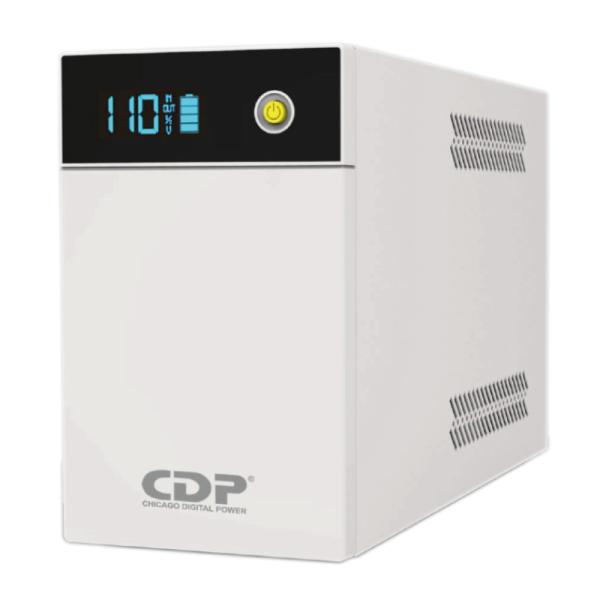 UPS CDP LIUPR-655 400VA 200W UPS LINEA INTERACTIVA LITIO LIFEPO4 120VAC 5 TOMAS BLANCO