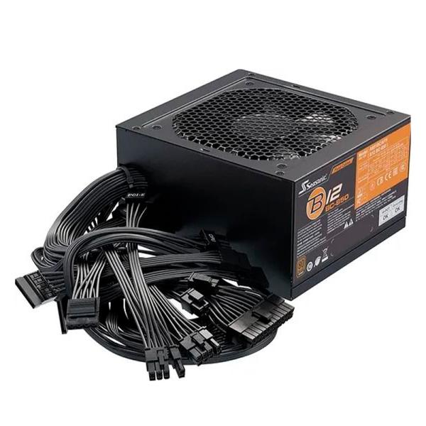 FUENTE DE PODER SEASONIC G12 GC 850 850W 80 PLUS GOLD NO MODULAR ATX A851GCFH NEGRO