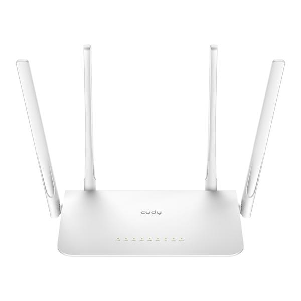 ROUTER INALAMBRICO CUDY WR1300 3.0 DOBLE BANDA 5GHZ  AC1200  WI-FI 5 MESH GIGABIT BLANCO