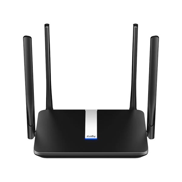 ROUTER  CUDY LT500-AU 2.0  5GHZ  AC1200  WIFI 4G LTE CAT.4 CUDY MESH CON ANTENAS DESMONTABLES NEGRO