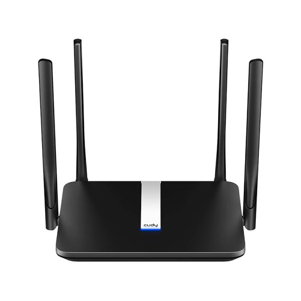 ROUTER  CUDY LT500D-AU 2.0  5GHZ  AC1200  WIFI 4G LTE CAT.4 CUDY MESH CON ANTENAS DESMONTABLES NEGRO