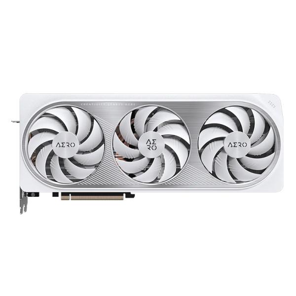 TARJETA DE VIDEO GIGABYTE GEFORCE RTX 4070 TI AERO OC V2 12G GDDR6X 2640 MHZ GV-N407TAERO OCV2-12GD BLANCO