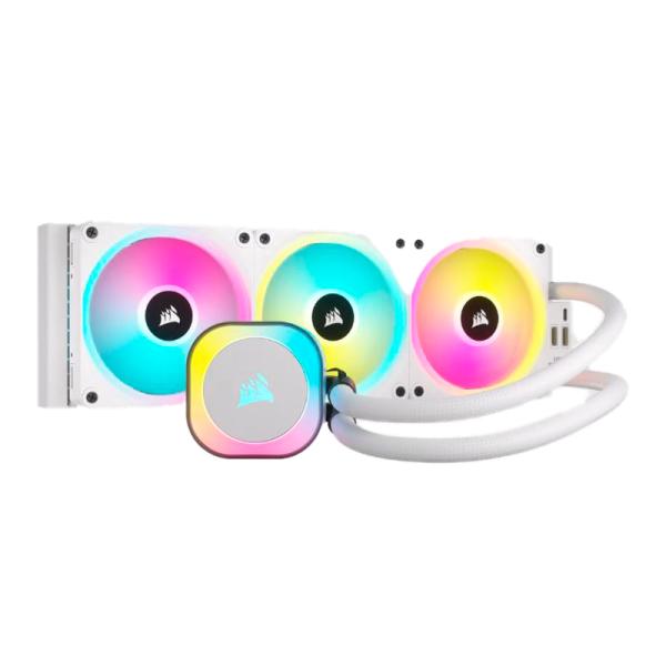 ENFRIAMIENTO LIQUIDO RGB CORSAIR ICUE LINK H150I RGB WHITE AIO 360MM CW-9061006-WW BLANCO