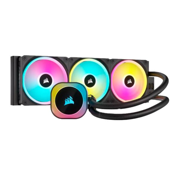 ENFRIAMIENTO LIQUIDO RGB CORSAIR ICUE LINK H150I RGB AIO 360MM CW-9061003-WW NEGRO