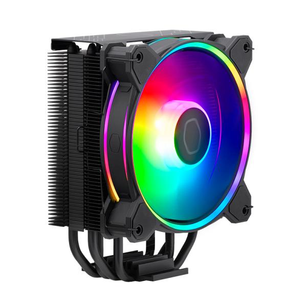 ENFRIAMIENTO DE AIRE RGB COOLER MASTER HYPER 212 HALO BLACK LGA1700/AM5 1X120MM PWM RR-S4KK-20PA-R1 NEGRO