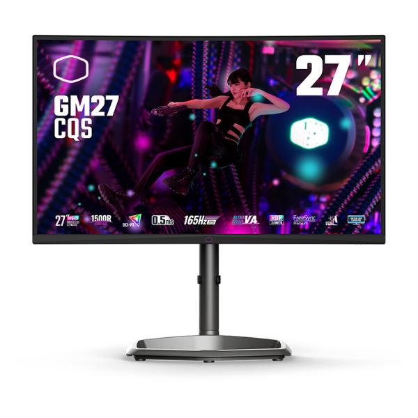 MONITOR 27" COOLER MASTER CMI-GM27-CQS-US 2560x1440 0.5MS 170HZ HDMI DISPLAY PORT FREESYNC CMI-GM27-CQS-US