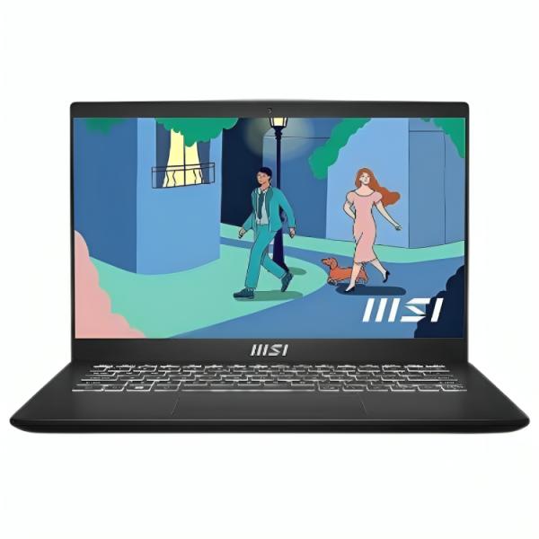LAPTOP MSI C11M-207US 14" I7-1195G7 512GB SSD 8GB BLACK WIN 11 -ENGLISH