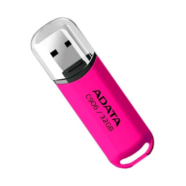 MEMORIA USB 32GB ADATA C906 USB-A 2.0 AC906-32G-RPP ROSADO