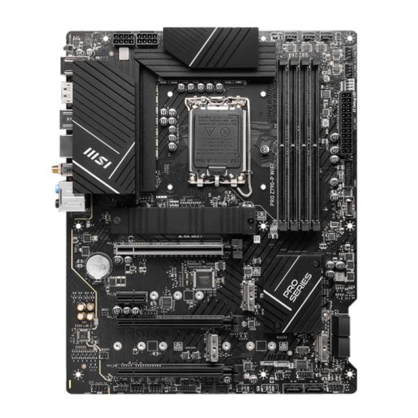 TARJETA MADRE MSI PRO Z790-P WIFI DDR5 LGA 1700 ATX 911-7E06-038 NEGRO