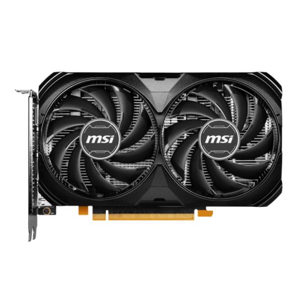 TARJETA DE VIDEO MSI GEFORCE RTX 4060 VENTUS 2X BLACK 8G OC GDDR6 2490 MHZ 912-V516-012 NEGRO