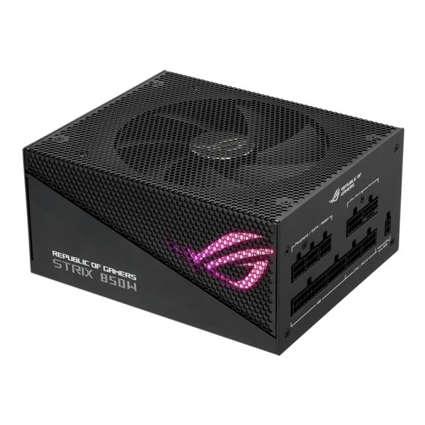 FUENTE DE PODER ASUS ROG STRIX 850G 850W 80 PLUS GOLD AURA FULL MODULAR ATX 90YE00P2-BVAA00 NEGRO