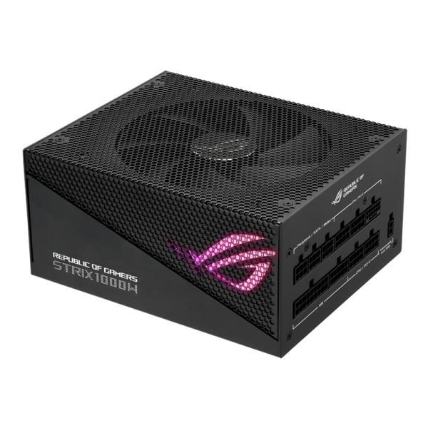 FUENTE DE PODER ASUS ROG STRIX 1000W AURA 80 PLUS GOLD FULL MODULAR ATX 90YE00P1-BVAA00 NEGRO