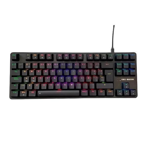 TECLADO GAMING RGB EAGLE WARRIOR KGY282U0003C TKL MECÁNICO ALÁMBRICO USB  ESPAÑOL