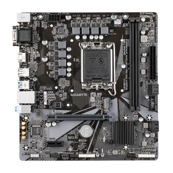 TARJETA MADRE GIGABYTE H610M H DDR5 LGA1700 MICRO ATX NEGRO