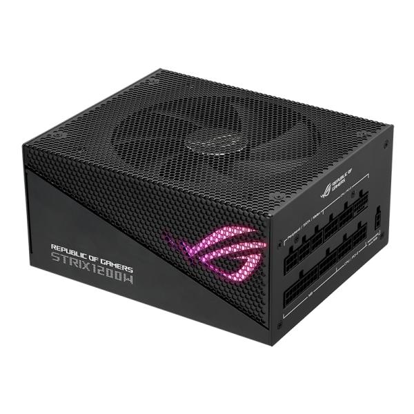 FUENTE DE PODER ASUS ROG STRIX 1200W AURA 80 PLUS GOLD FULL MODULAR ATX 90YE00P0-BVAA00 NEGRO