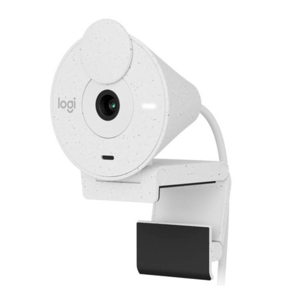 CAMARA WEB LOGITECH BRIO 300 1080P USB-C 960-001440 BLANCO