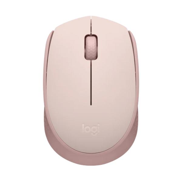 MOUSE LOGITECH M170 INALÁMBRICO 2.4 GHZ 1000 DPI 910-006862 ROSADO