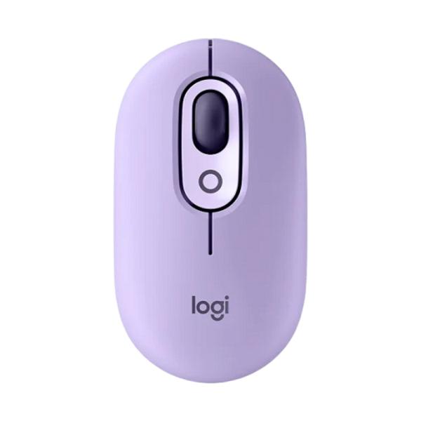 MOUSE LOGITECH POP INAL&Aacute;MBRICO BLUETOOTH 4000 DPI 910-006647 LAVANDA