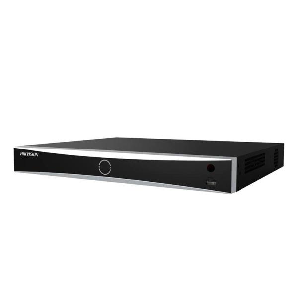 GRABADORA NVR HIKVISION DS-7616NXI-K2 16 CANALES IP HASTA 12 MP / 4K 2 SATA HASTA 32 TB H.265+ ACUSENSE NEGRO