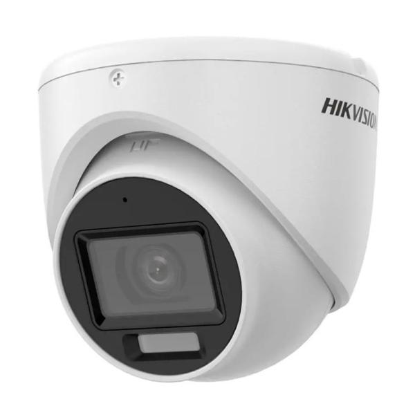CAMARA TURRET HIKVISION DS-2CE76K0T-LMFS 3K SMART HYBRID LIGHT IR HASTA 30 M Y LUZ BLANCA HASTA 20 M IP67 300615453 BLANCO