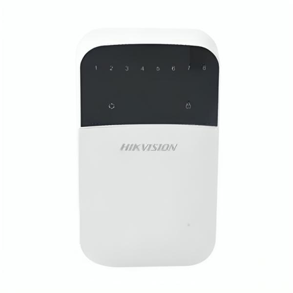 TECLADO ALÁMBRICO LED HIKVISION DS-PKG-H8L RS-485 HASTA 8 ZONAS BLANCO / NEGRO