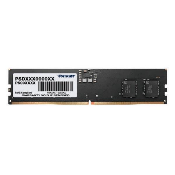 MEMORIA RAM PC 8GB PATRIOT SIGNATURE LINE DDR5 5600MHz CL46 1.1V PSD58G560041 SL NEGRO