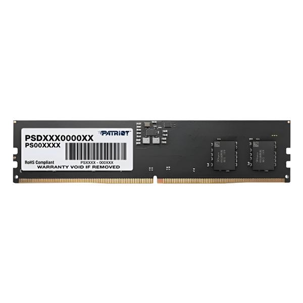 MEMORIA RAM PC 8GB PATRIOT SIGNATURE LINE DDR5 5200MHz CL42 1.1V PSD58G520041 SL NEGRO