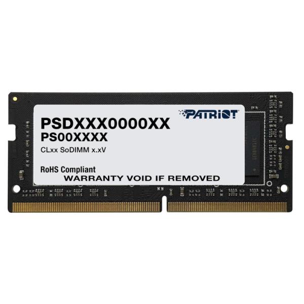 MEMORIA RAM PARA LAPTOP 16GB PATRIOT PSD516G560081S SL DDR5 5600MHZ CL46 1.1V