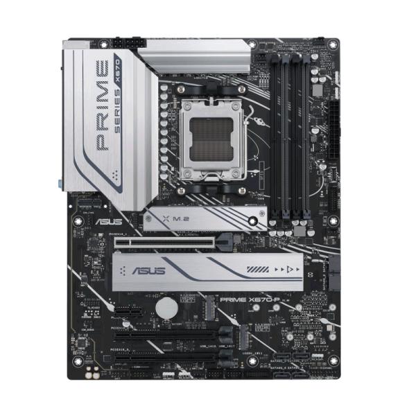 TARJETA MADRE ASUS PRIME X670-P AM5 ATX DDR5 NEGRO / BLANCO