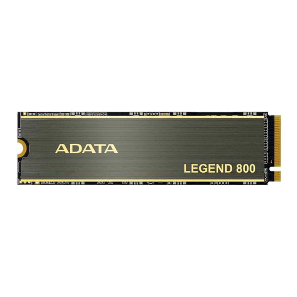 HD INTERNO SOLIDO 1TB ADATA LEGEND 800 GOLD 2280 PCIE GEN4 X4 3500 / 2800 MB/S ALEG-800-1000GCS NEGRO