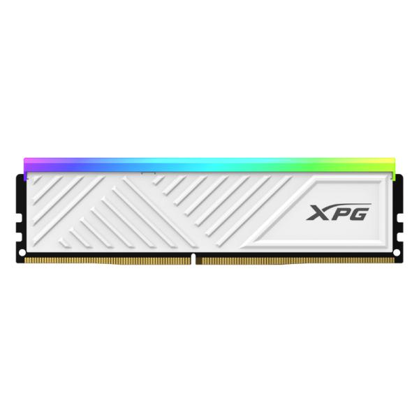 MEMORIA RAM PC 8GB ADATA XPG SPECTRIX D35G DDR4 3200MHz CL16 1.35V RGB AX4U32008G16A-SWHD35G BLANCO