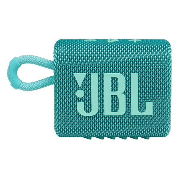 PARLANTE JBL GO 3 4W BLUETOOTH A PRUEBA DE AGUA JBLGO3TEALAM TURQUESA
