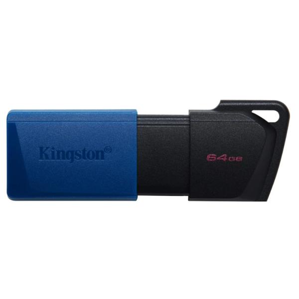 MEMORIA USB 64GB KINGSTON DATA TRAVELER EXODIA M USB-A  3.2 GEN 1 DTXM/64GB NEGRO / AZUL