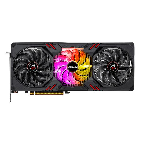 TARJETA DE VIDEO ASROCK INTEL ARC A770 PHANTOM GAMING D 8GB OC GDDR6 2200 MHZ VG-A770PGD8GO NEGRO