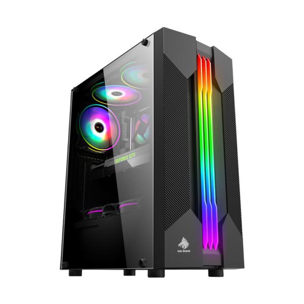 CASE GAMING  EAGLE WARRIOR CG08A9RA001C H425 RGB FRONT LIGHT