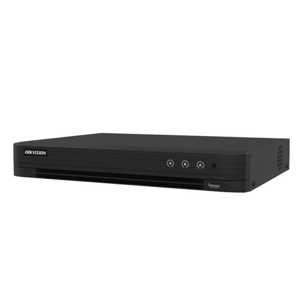 GRABADORA DVR HIKVISION DVR (XVR) iDS-7204HQHI-M1/S 4 CANALES HASTA 1080P / 4MP LITE 1 SATA HASTA 10 TB (SIN DISCO) NEGRO