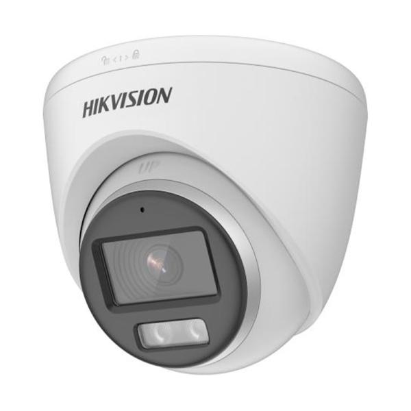 CAMARA TURRET HIKVISION DS-2CE72DF0T-FS 2 MP COLORVU ALCANCE DE LUZ BLANCA HASTA 40 M IP67 327800164 BLANCO